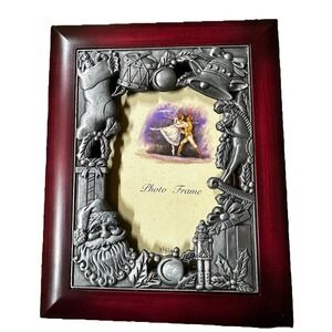 Royal Gallery Silver Photo Album With Christmas Motif